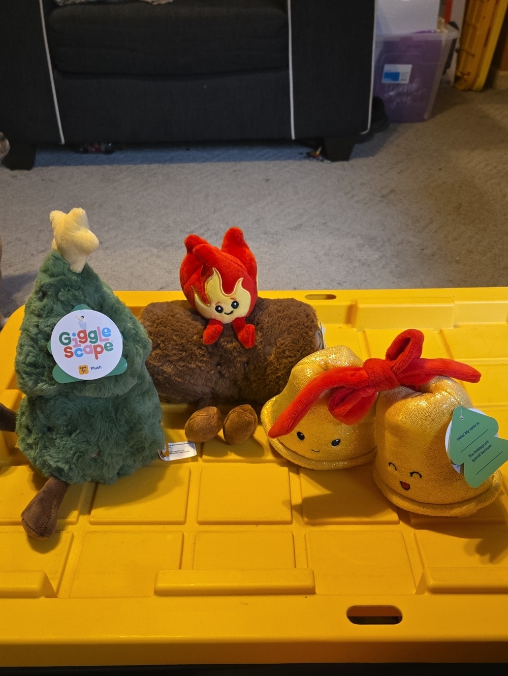 Plush Holiday Toy Set - 934-937-938